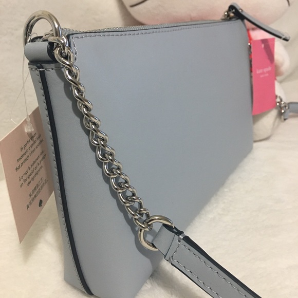 Kate Spade Sawyer Street Declan Leather Rainy Blue - Picture 3 of 8
